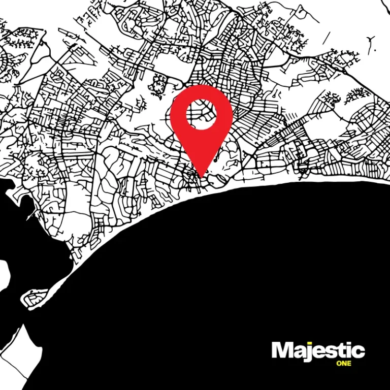 Local Search Results on a map of Bournemouth